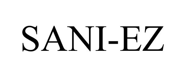 Trademark Logo SANI-EZ