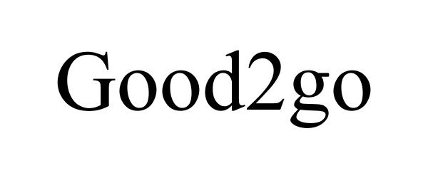 Trademark Logo GOOD2GO