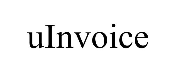 Trademark Logo UINVOICE