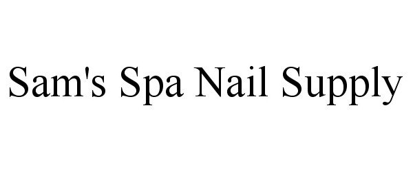 SAM'S SPA NAIL SUPPLY