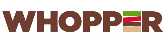 Trademark Logo WHOPPER