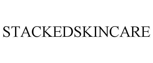 Trademark Logo STACKEDSKINCARE