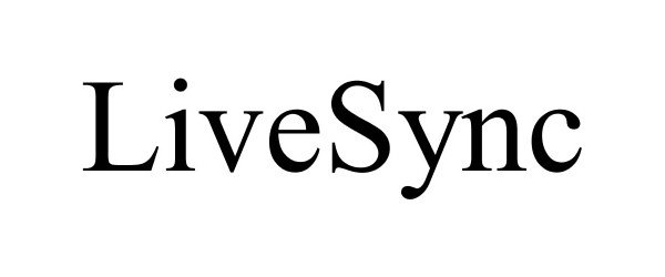 Trademark Logo LIVESYNC
