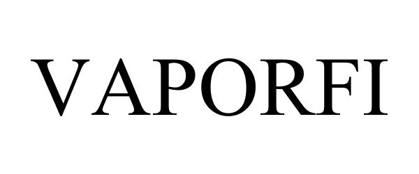 Trademark Logo VAPORFI