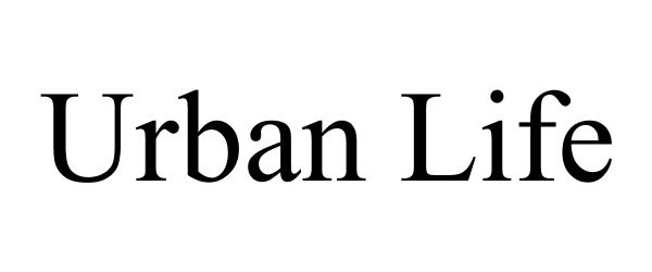 Trademark Logo URBAN LIFE