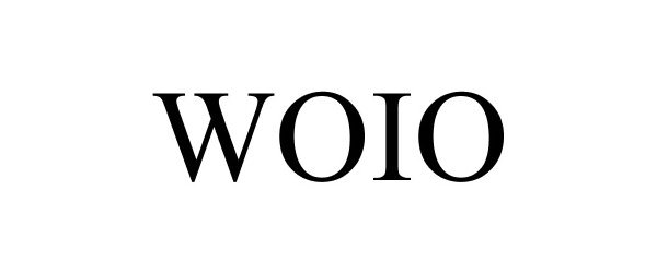 Trademark Logo WOIO