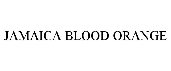 Trademark Logo JAMAICA BLOOD ORANGE