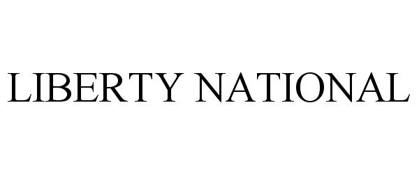 Trademark Logo LIBERTY NATIONAL