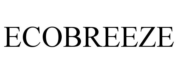Trademark Logo ECOBREEZE