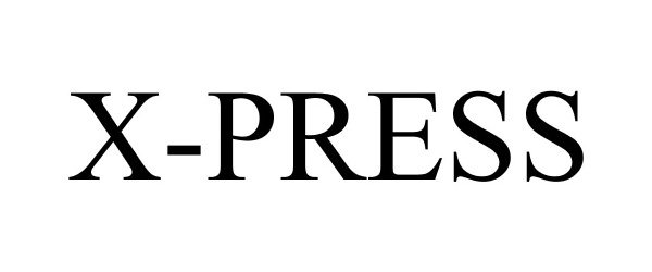 Trademark Logo X-PRESS