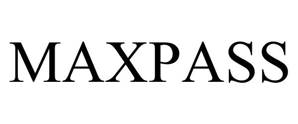 Trademark Logo MAXPASS