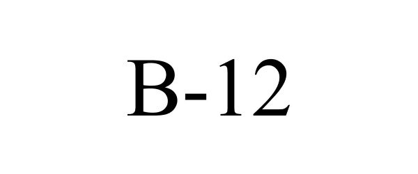  B-12
