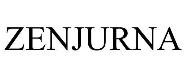 Trademark Logo ZENJURNA