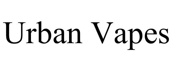 Trademark Logo URBAN VAPES