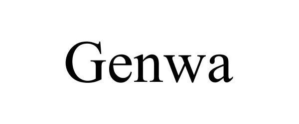 Trademark Logo GENWA