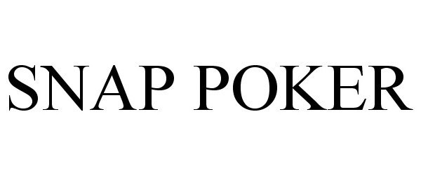  SNAP POKER