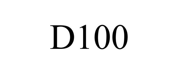 Trademark Logo D100
