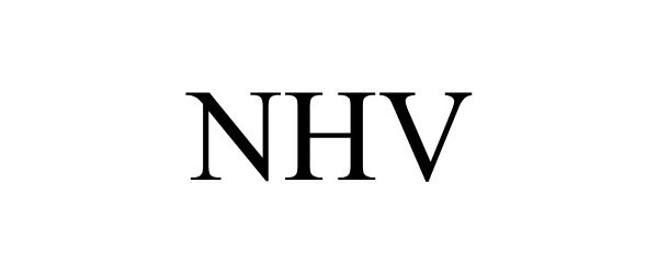 Trademark Logo NHV