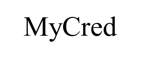 Trademark Logo MYCRED