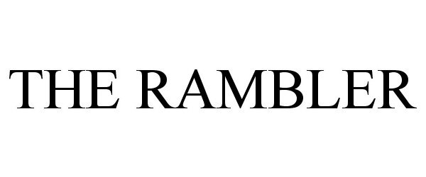 Trademark Logo THE RAMBLER