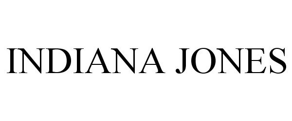 Trademark Logo INDIANA JONES