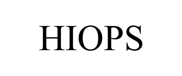 Trademark Logo HIOPS