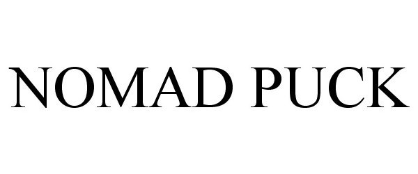 Trademark Logo NOMAD PUCK