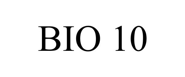  BIO 10