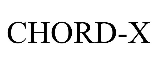 Trademark Logo CHORD-X