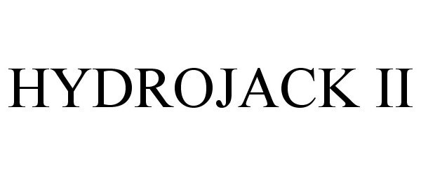 Trademark Logo HYDROJACK II