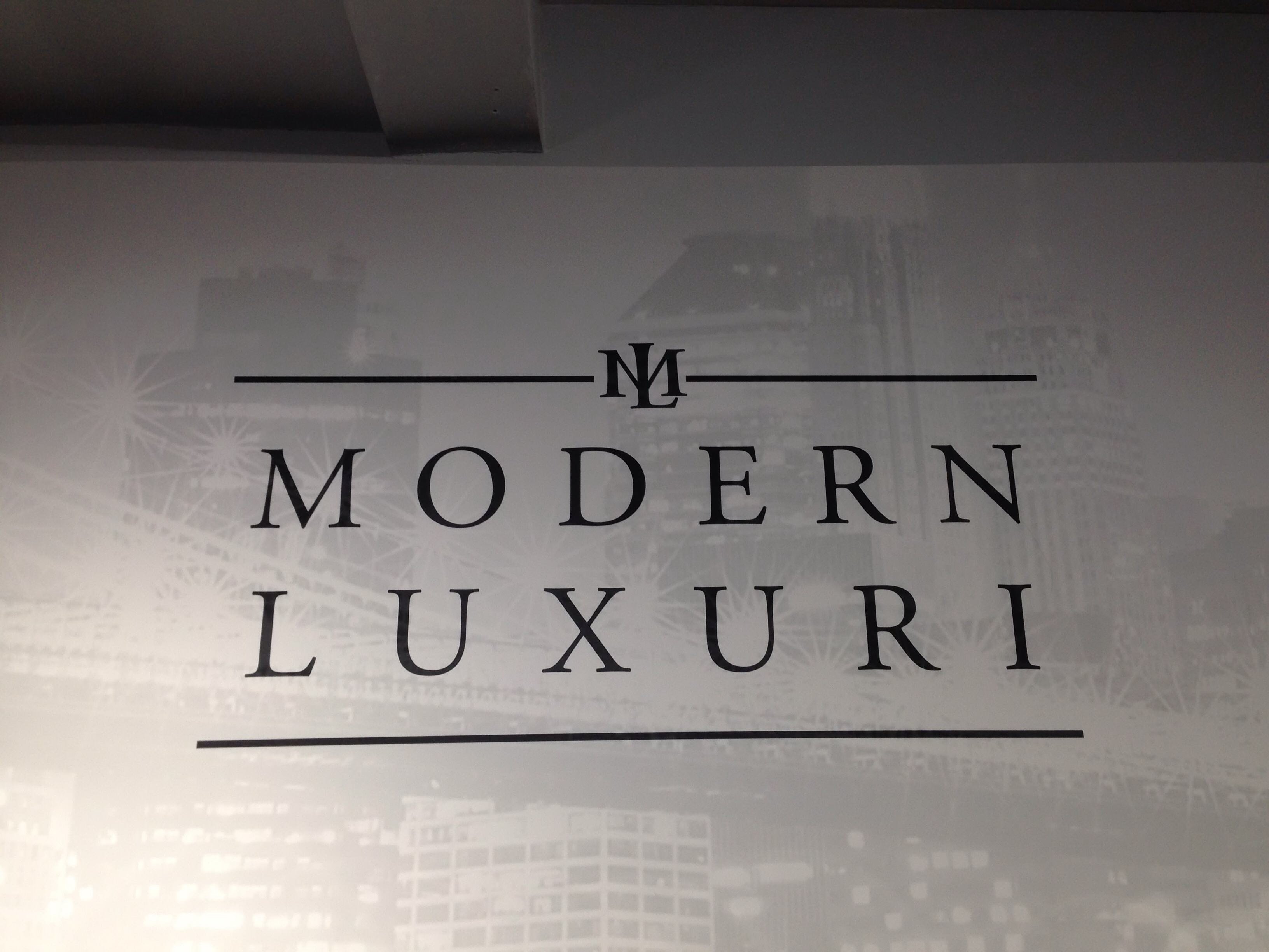 Trademark Logo ML MODERN LUXURI