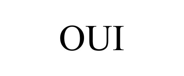 Trademark Logo OUI