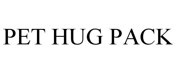  PET HUG PACK