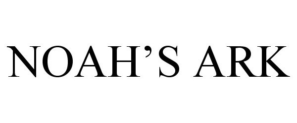 Trademark Logo NOAH'S ARK