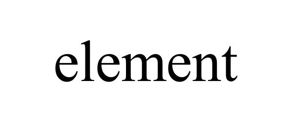 Trademark Logo ELEMENT