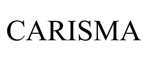 Trademark Logo CARISMA