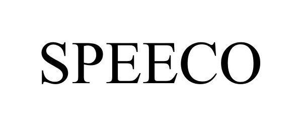 Trademark Logo SPEECO