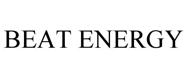 Trademark Logo BEAT ENERGY