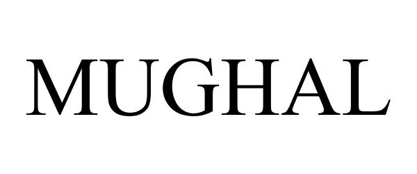 Trademark Logo MUGHAL