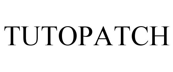 Trademark Logo TUTOPATCH