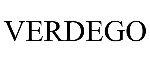 Trademark Logo VERDEGO