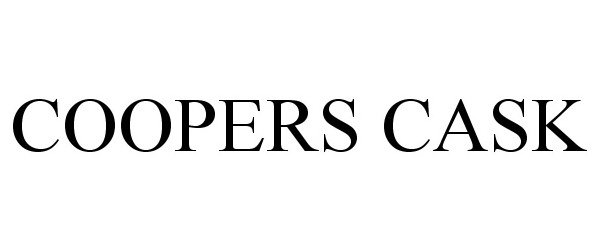 Trademark Logo COOPERS CASK