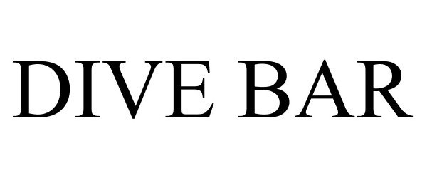 Trademark Logo DIVE BAR