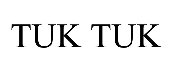 Trademark Logo TUK TUK