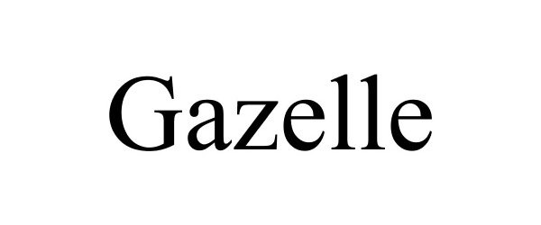 Trademark Logo GAZELLE