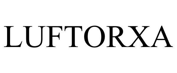 Trademark Logo LUFTORXA