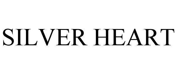 Trademark Logo SILVER HEART