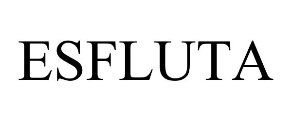 Trademark Logo ESFLUTA