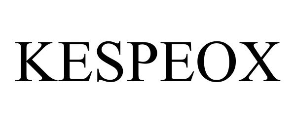 Trademark Logo KESPEOX