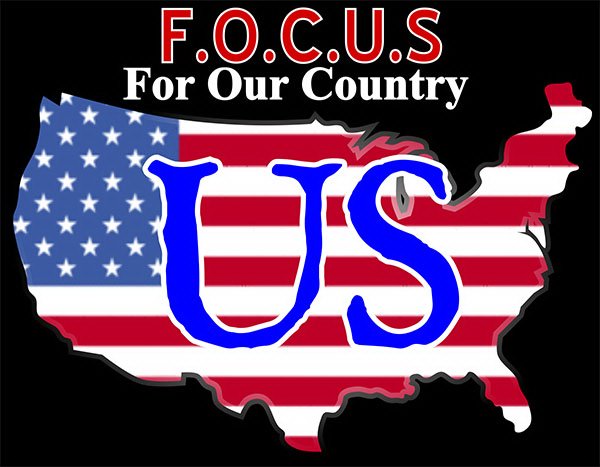 Trademark Logo F.O.C.U.S. FOR OUR COUNTRY US